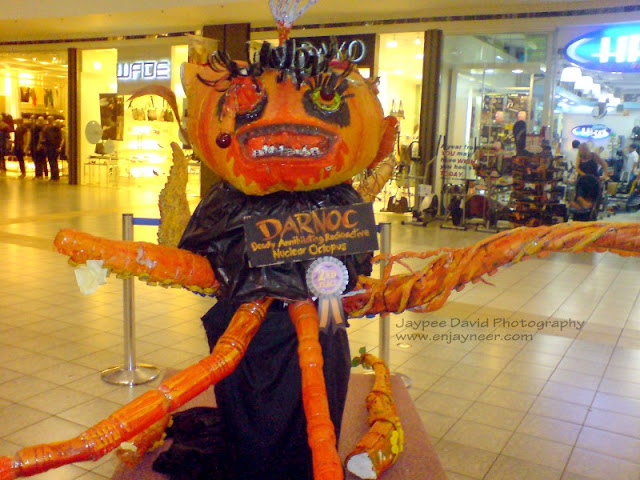 Halloween Exhibit at SM City Clark, Paper Mache creations, Monster Pictures