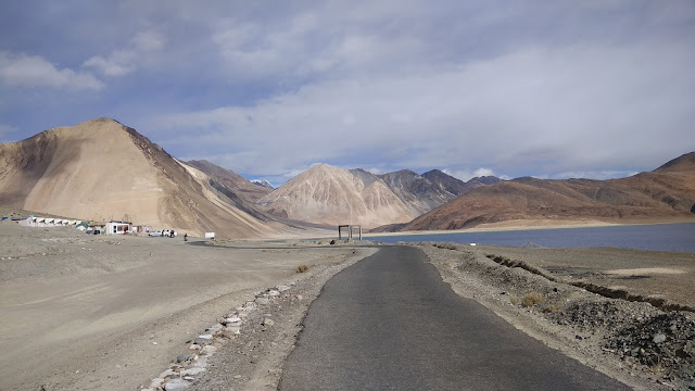 Leh Ladakh Bike Trip, Pangong Lake