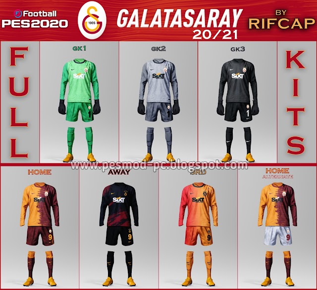 PES 2020 New Galatasaray Kitpack Season 2020/2021