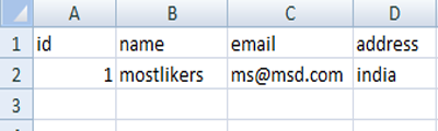 sql insert query