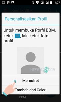  Dimulai dari update aplikasi BBM versi  Cara Membuat Akun BBM di Android Dengan Nomor Telepon