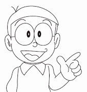 Nobita Nobi (nobita para colorear)