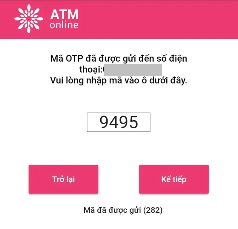 Vay tiền atm online