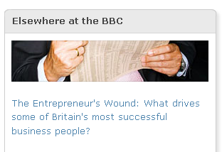 Link in sidebar of Robert Peston's blog