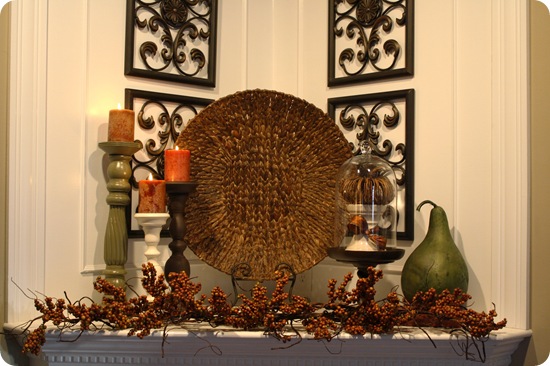 fall mantel