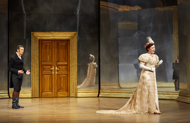 Eugene Onegin - Garsington Opera 2016 - Roderick Williams, Natalya Romaniw - photo Mark Douet