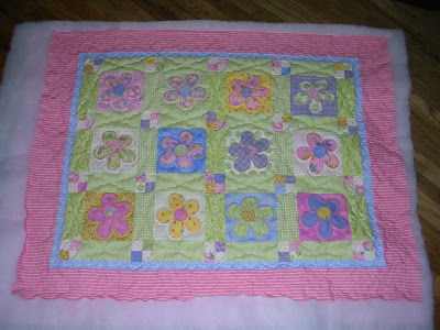 Designs  Baby Quilts on Village Quilts  Flowers Baby
