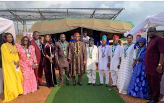 Adron Inaugurates, Celebrates Committee At West Park & Gardens Estate In Oyo