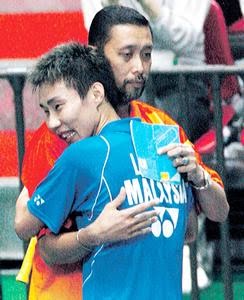 .: Azimat buat pasukan badminton negara! Kamu begitu 