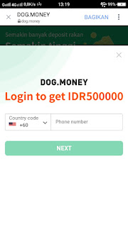 aplikasi dog money penghasil uang