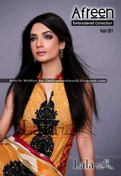 Afreen by Lala Embroidered S/S Collection 2015