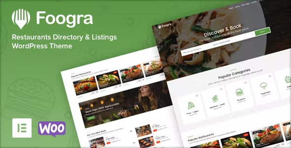 Best Restaurants Directory & Listings Website Theme