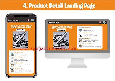 4. Product Detail Landing Page