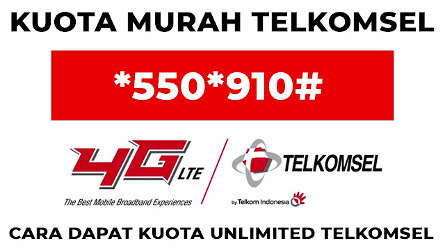 cara dapat kuota unlimited telkomsel