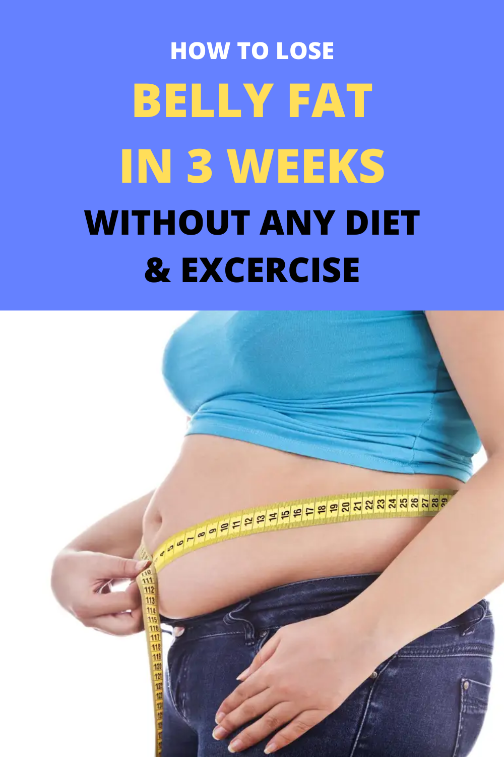 Marie Levato: HOW TO LOSE BELLY FAT IN 3 WEEKS WITHOUT ANY DIET AND EXERCISE