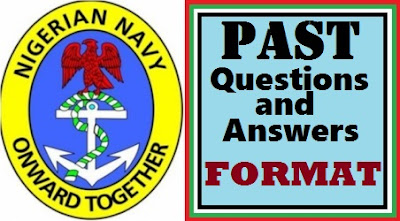 DSSC Exam Past Questions | Nigerian Navy Aptitude Test Format