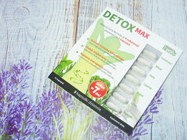 Oczyszczanie organizmu, czyli suplement diety Detox Max od Noble Health 