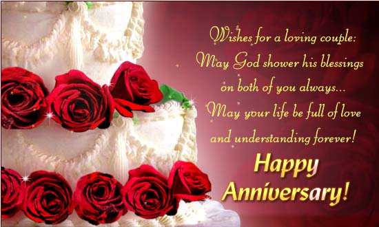 Happy Wedding  Anniversary  Messages  Wishes  For Couple  With 