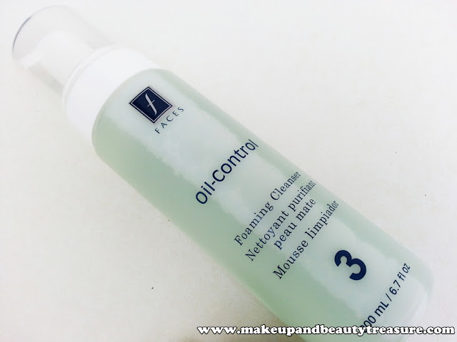 Faces Canada Oil Control Foaming Cleanser Review