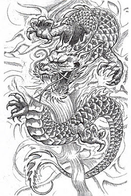 Dragon tattoo picture