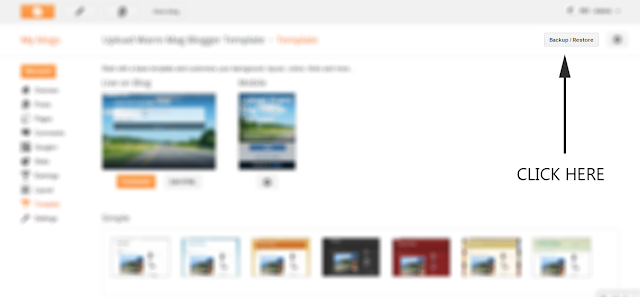 Cara Install Template Blogger