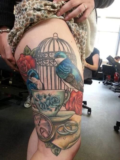 tatuaje que representa la libertad