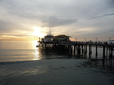 santa monica pier. santa monica pier.