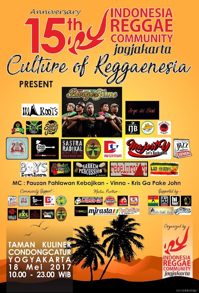 Indonesia Reggae Community Gelar Peringatan Hari Jadi Yang ke 15