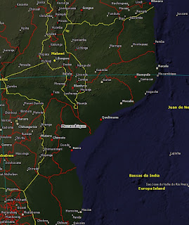 Map Mozambique - Mozambique map