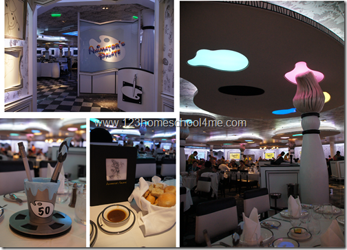 Animator's Palate is our favorite Disney Cruise Line Restaurant! 