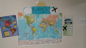 map bulletin board country spotlight