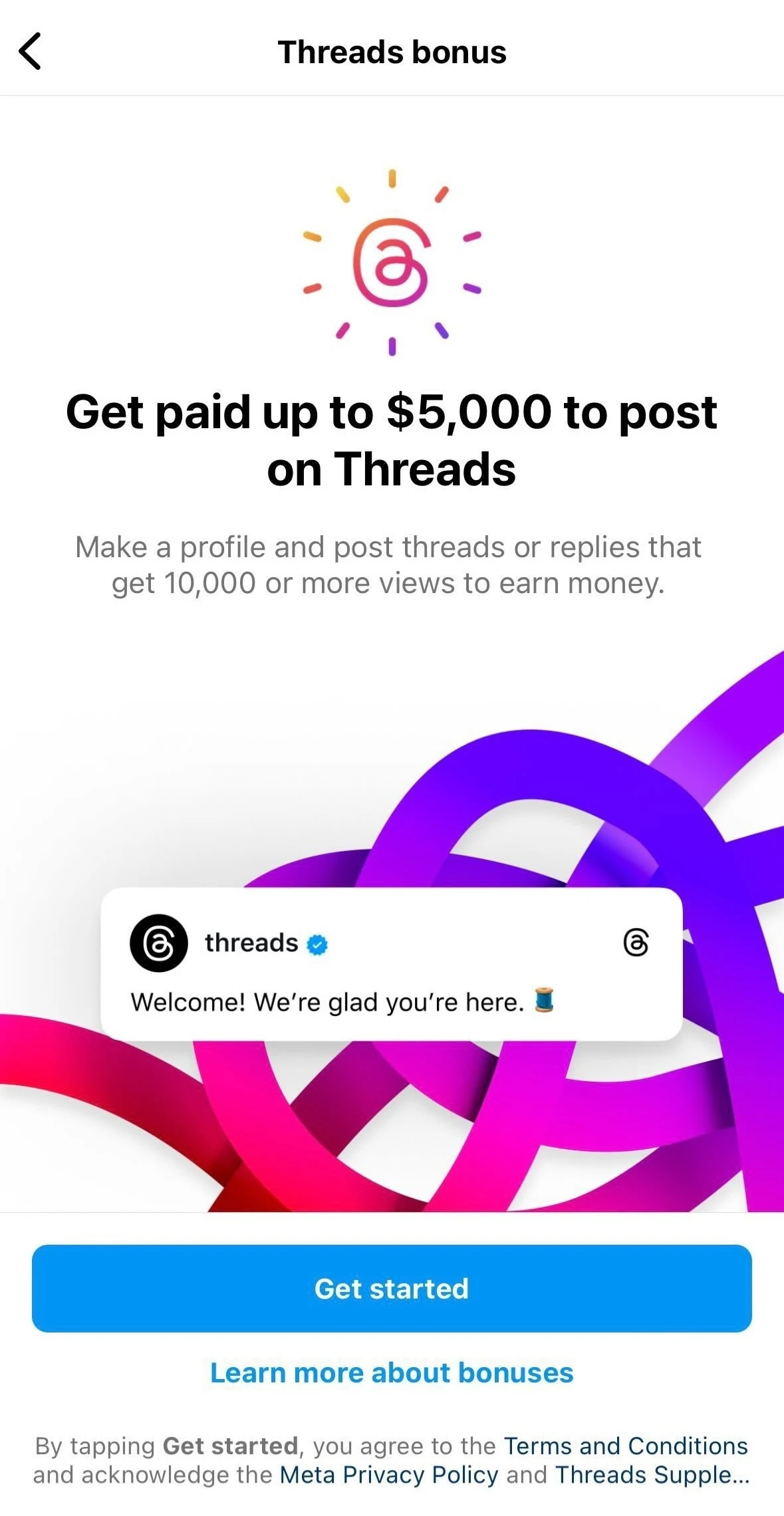 Top Creators to Earn $5,000 for Posting on Threads
