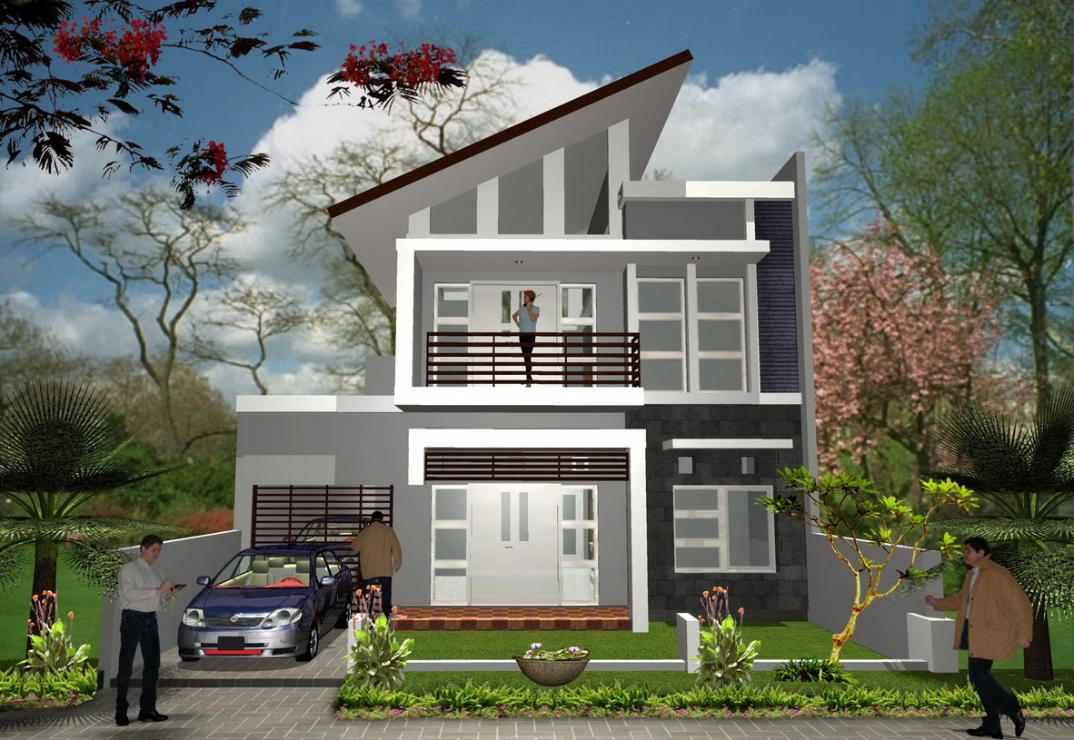 Desain Rumah Minimalis Kontemporer