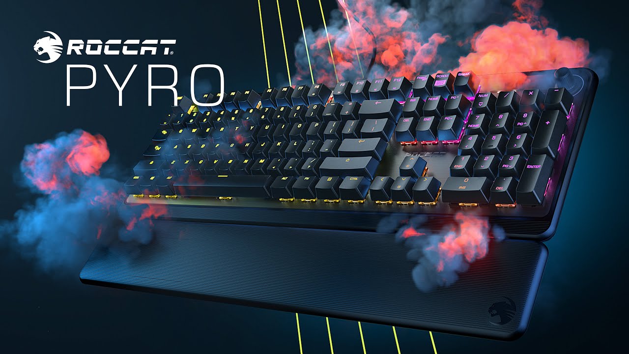 ROCCAT Expands Its Award-Winning Keyboard Lineup With All-New Magma And Pyro RGB Gaming Keyboards