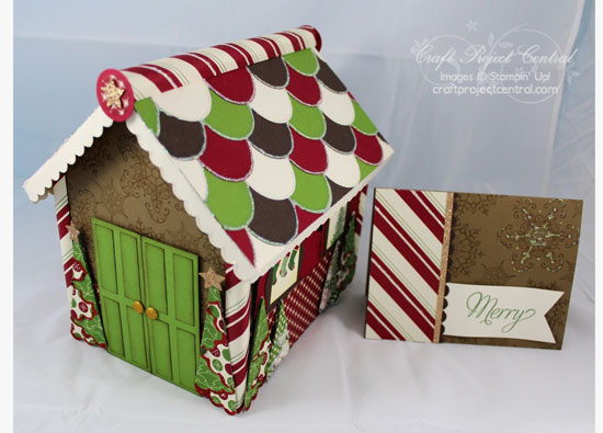 Gingerbread House Box and Card