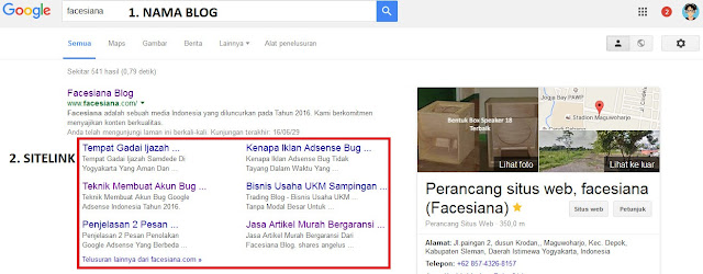 Penyabab Sitelink Hilang Dari Pencarian Google Dan Bagaimana Cara Mengembalikannya