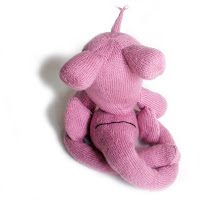 pink elephant or hugglephant by morrgan