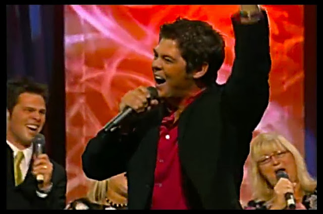 Screen Capture:  Jason Crabb at the 2004 Crabb Family Reunion