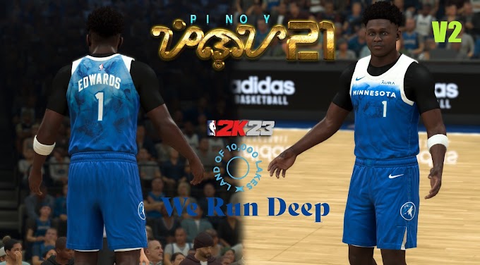 Minnesota Timberwolves City Edition Jersey version 2 by Pinoy21 | NBA 2K24