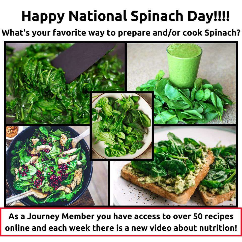 National Spinach Day Wishes Images