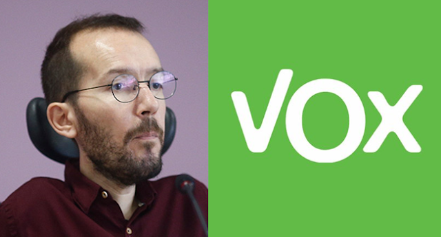 Pablo Echenique: "Vox no son más que los perros de presa de la banca y de los muy ricos"