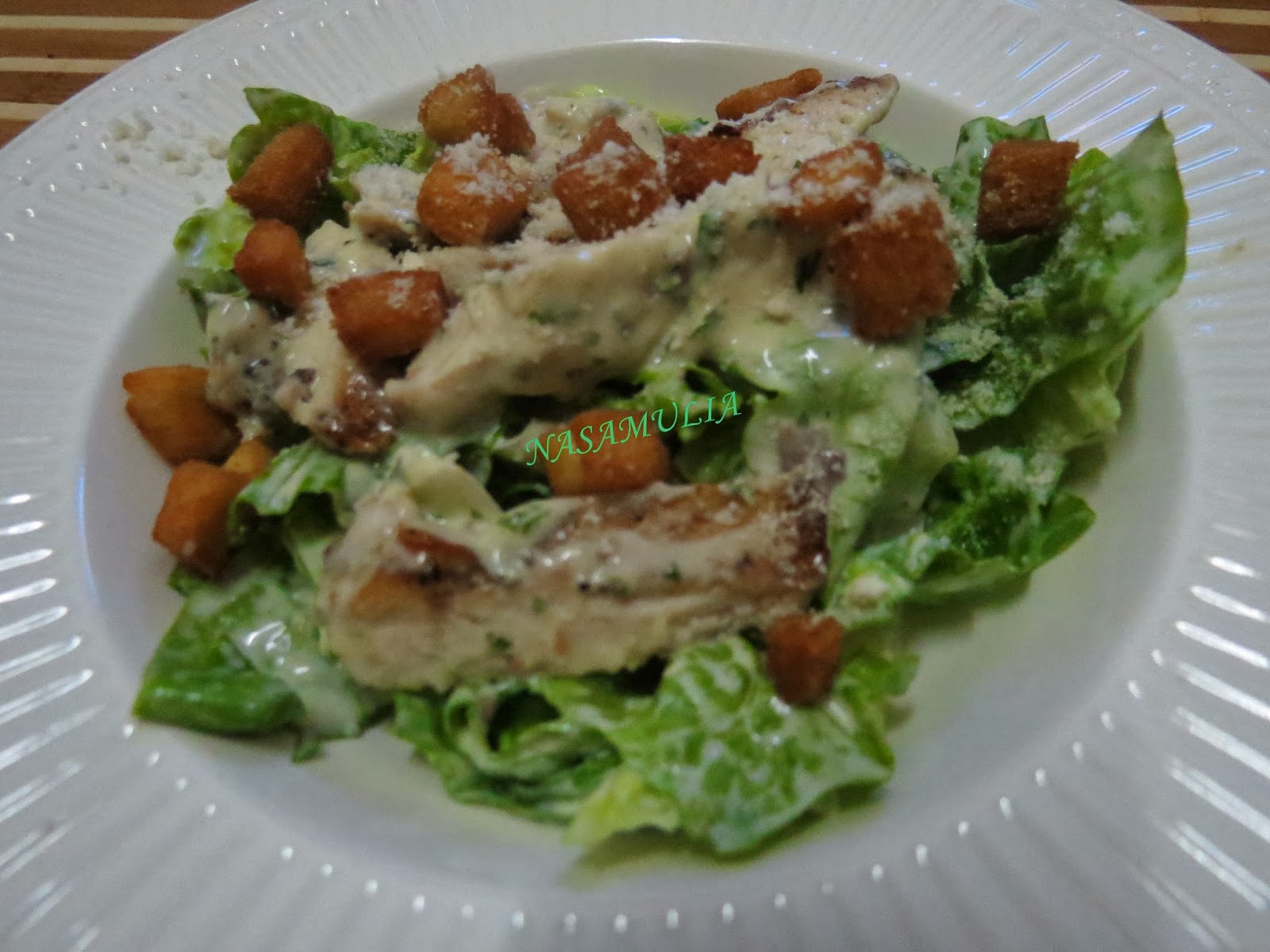  warna  warni hidupku  Ceasar Salad Abang Nas ya