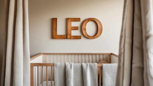 Unique children's names wall art