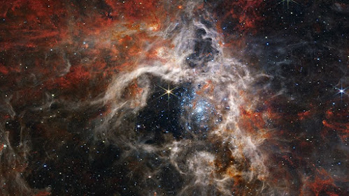 James Webb Telescope Tarantula Nebula