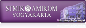 Cara Memasang Link Banner STMIK Amikom Yogyakarta pada Blog