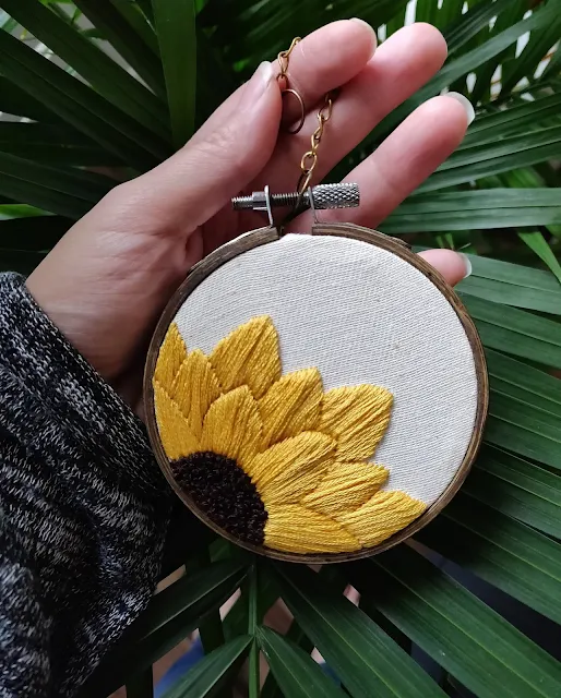 Sunflower Embroidery