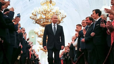  Vladimir Putin Dilantik Menjadi Presiden Rusia Selama 5 Periode