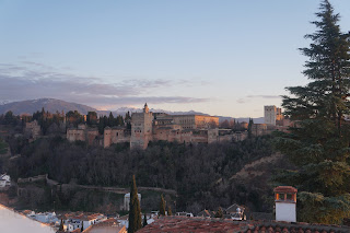 Alhambra sunset