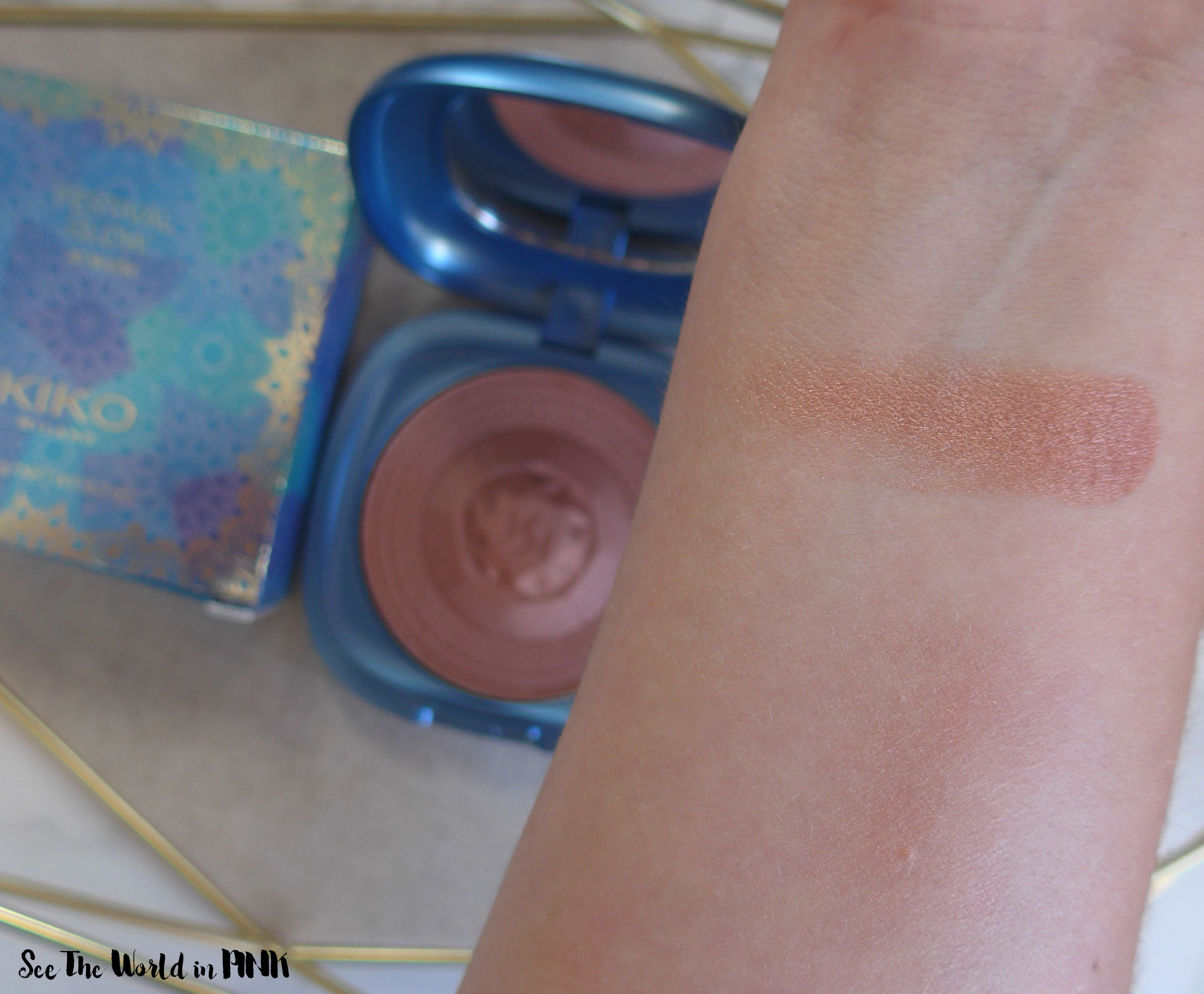 Kiko Milano Festival Glow Collection - Swatches and Makeup Look