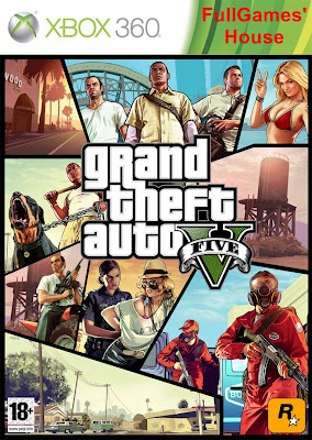 Grand Theft Auto 5 Free Download Xbox 360 Game Cover Photo